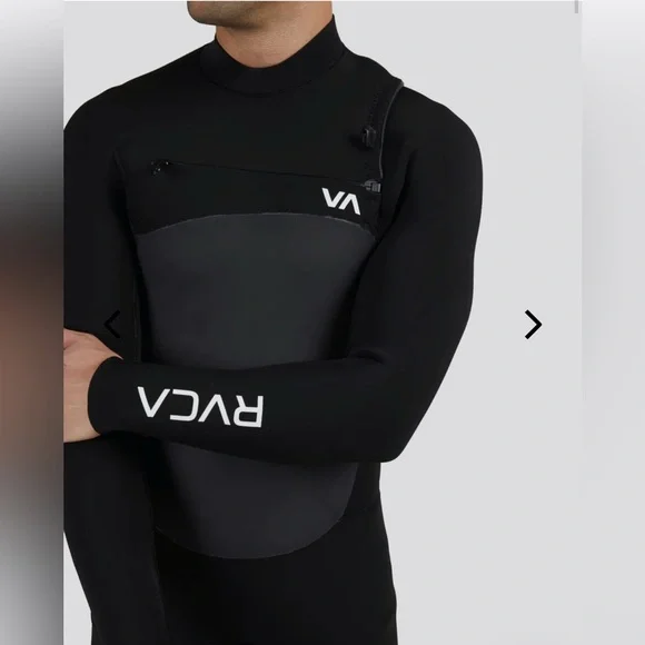 RVCA 4/3 Balance Chest Zip Full suit wetsuit surfing beach summer